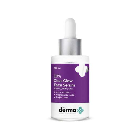 The Derma Co 10% Cica-glow Face Serum With Tranexamic Acid & Kojic Acid For Glowing Skin