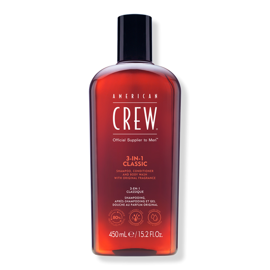 American Crew 3-In-1 Shampoo, Conditioner and Body Wash