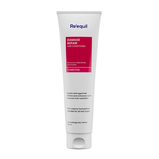 Reequil Damage Repair Conditioner With Murumuru, Seed Butter Pea Protein & Silicone Free