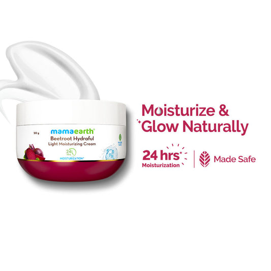 Mamaearth Beetroot Hydraful Light Moisturizing Cream