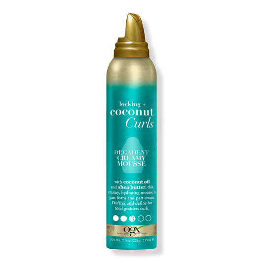 OGX Locking + Coconut Curls Decadent Creamy Mousse