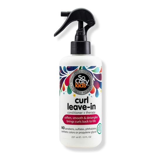 SoCozy Curl Spray Leave-In Conditioner + Therapy for Kids