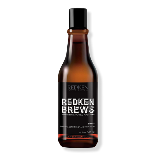 Redken Brews 3-In-1 Shampoo, Conditioner and Body Wash