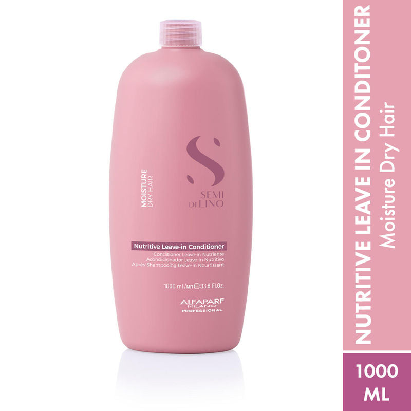 ALFAPARF MILANO Nutritive Leave In Conditioner for Dry & Frizzy Hair, Sulfate Free