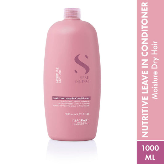 ALFAPARF MILANO Nutritive Leave In Conditioner for Dry & Frizzy Hair, Sulfate Free