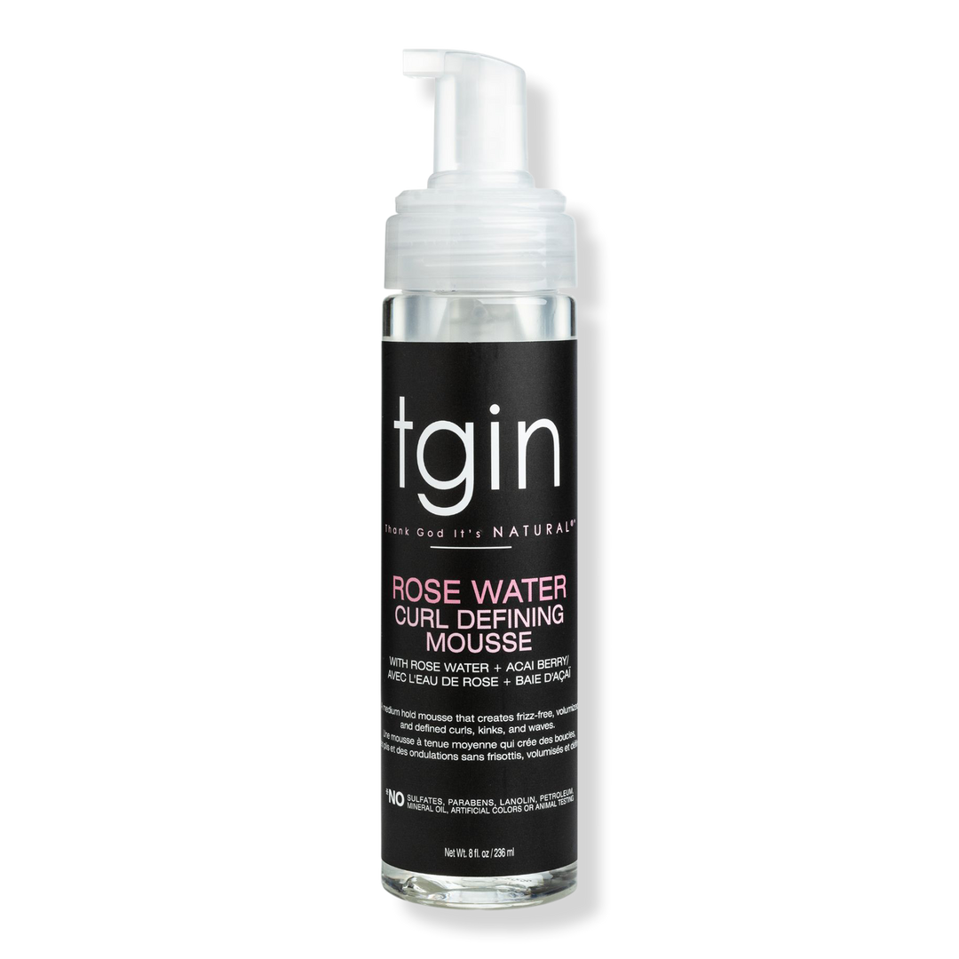 tgin Rose Water Curl Defining Mousse