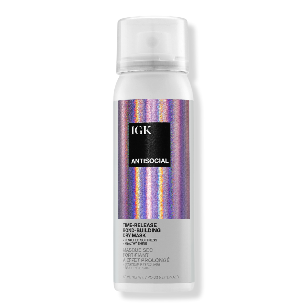 IGK Travel Size Antisocial Overnight Bond-Building Dry Hair Mask
