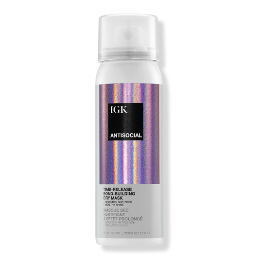 IGK Travel Size Antisocial Overnight Bond-Building Dry Hair Mask