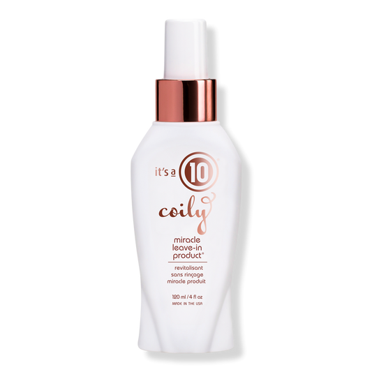 It's A 10 Coily Miracle Leave-In Product With 10 Benefits