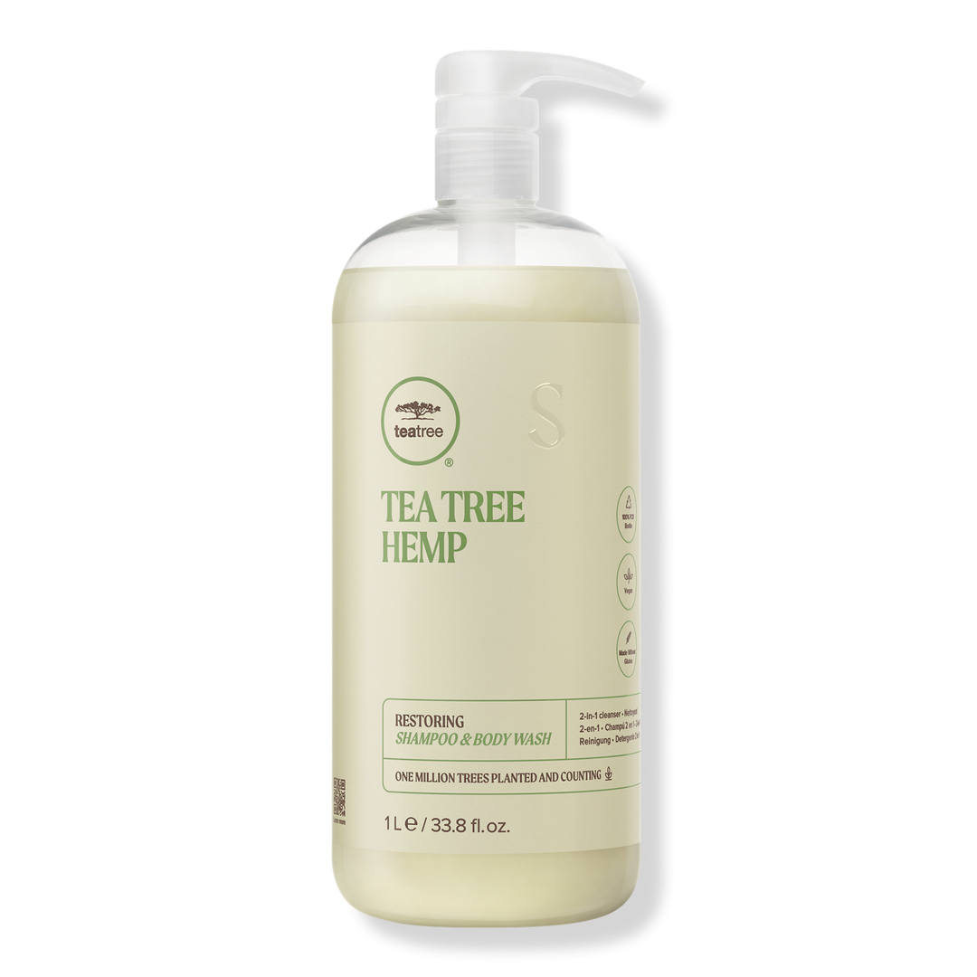 Paul Mitchell Tea Tree Hemp Restoring Shampoo & Body Wash