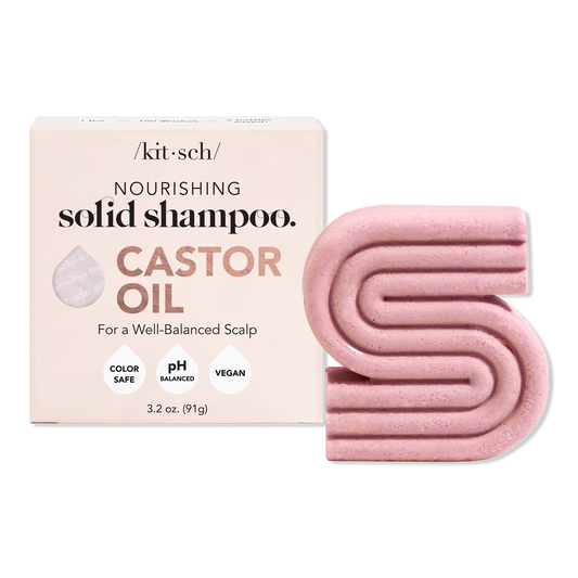 Kitsch Castor Oil Nourishing Hair Shampoo Bar