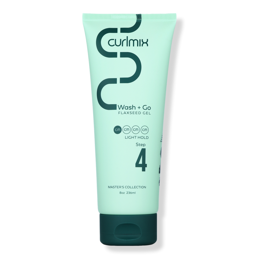 CurlMix Wash and Go Flaxseed Gel for Curly Hair