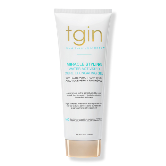 tgin Miracle Styling Water Activated Curl Elongating Gel