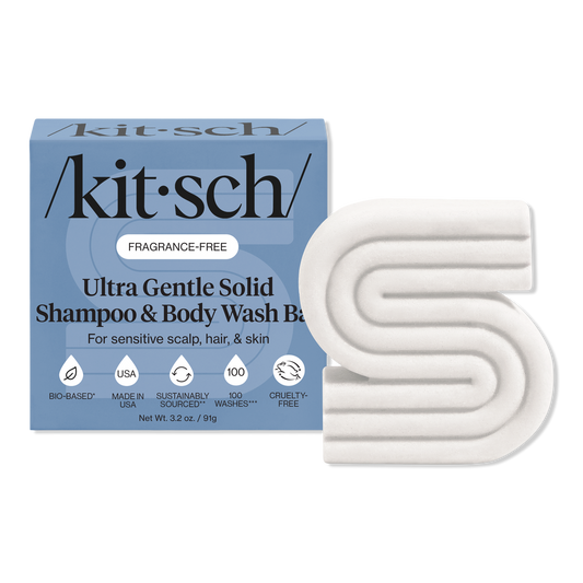 Kitsch Ultra Sensitive Solid Shampoo & Body Wash Bar