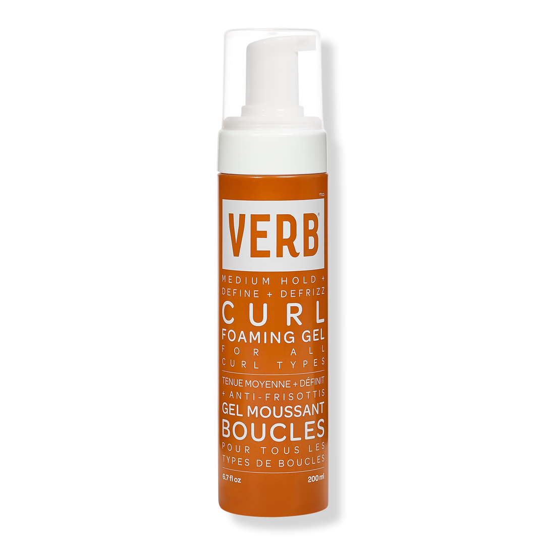 Verb Curl Foaming Gel for Definition + Frizz-Fighting