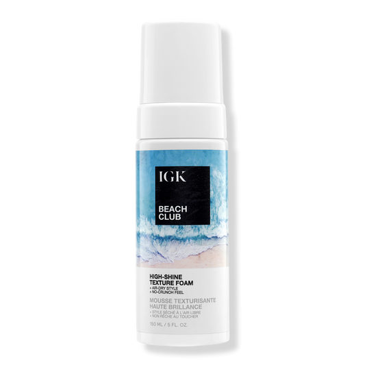 IGK Beach Club High-Shine Texture Foam