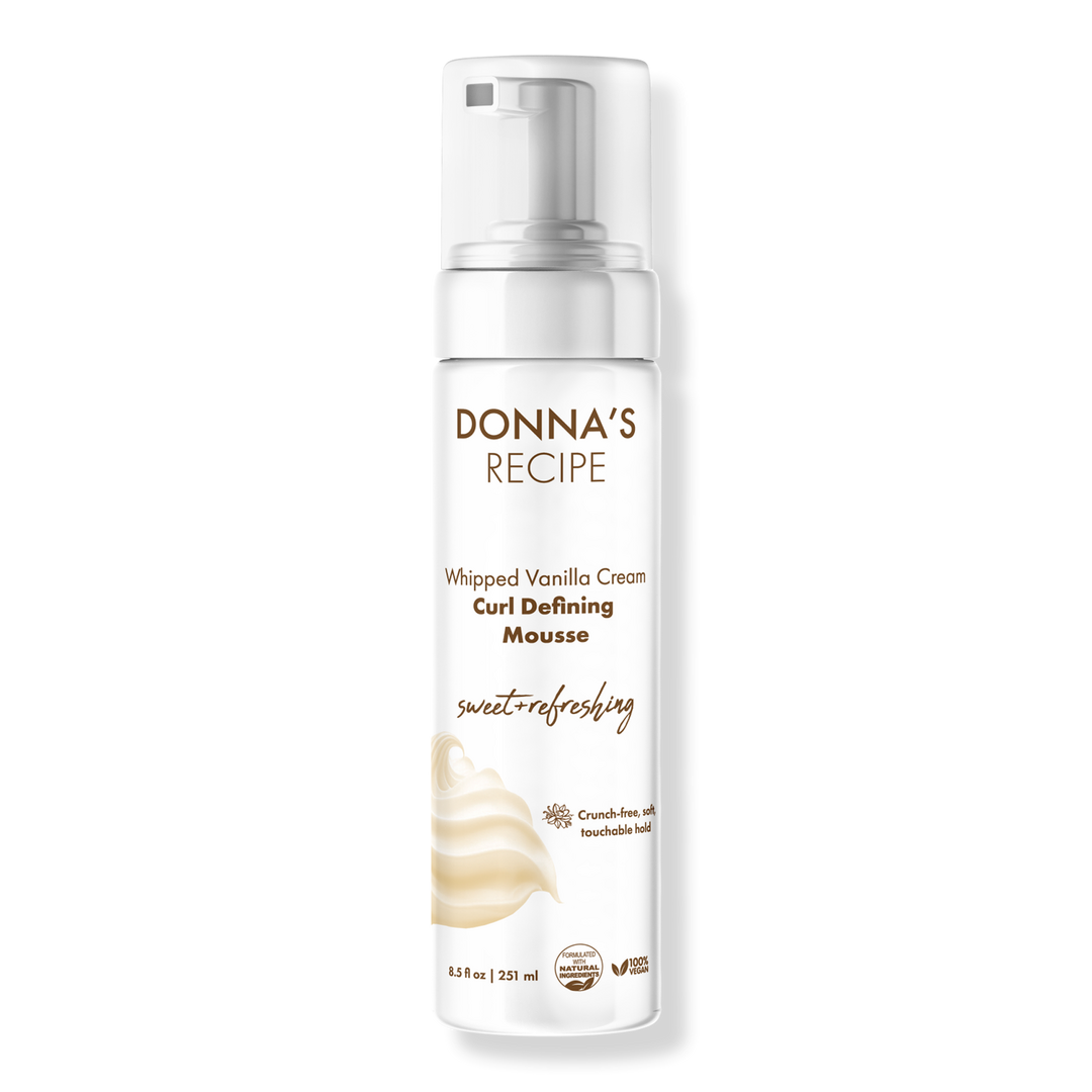 DONNA'S RECIPE Whipped Vanilla Cream Curl Defining Mousse