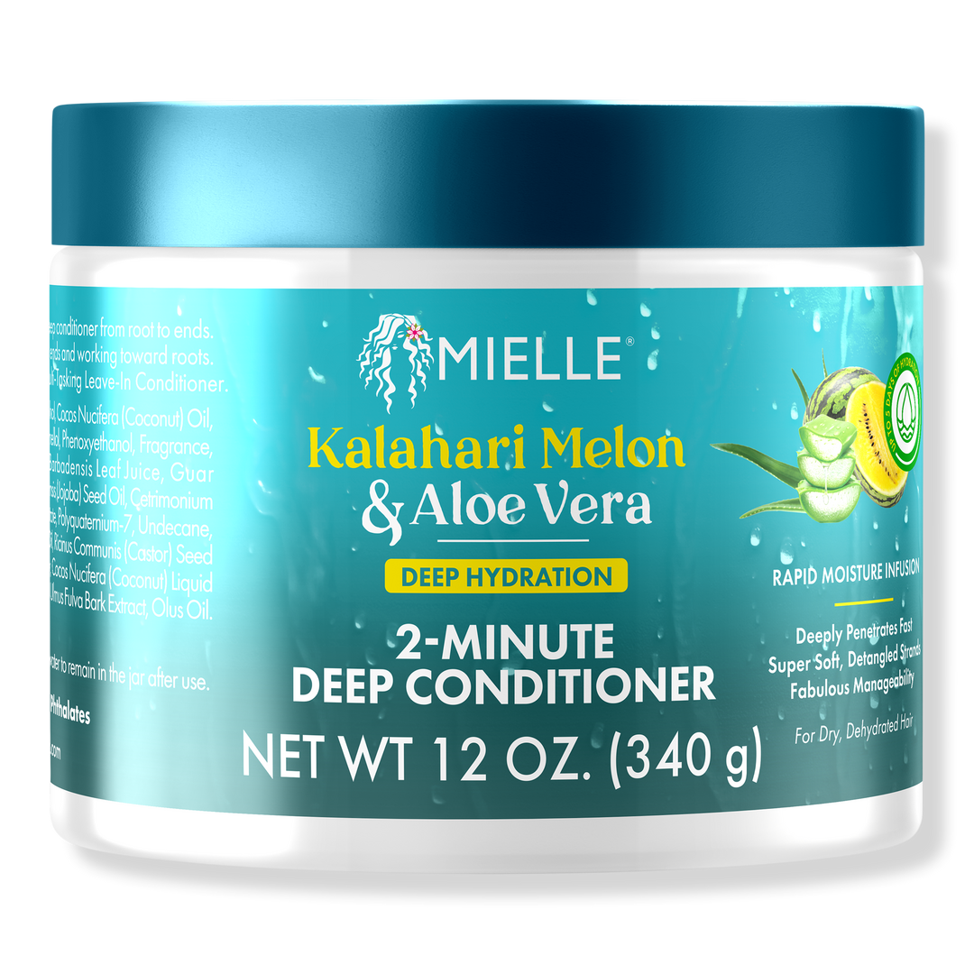 Mielle Kalahari Melon & Aloe Vera Deep Hydration 2-Minute Deep Conditioner