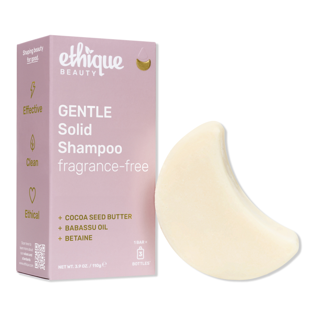 Ethique Beauty Gentle Solid Shampoo Bar Fragrance-Free