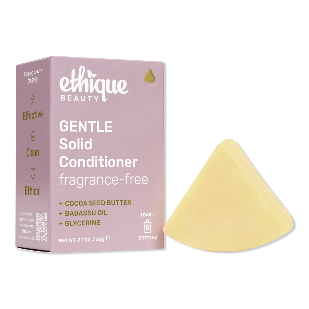 Ethique Beauty Gentle Solid Conditioner Bar Fragrance-Free