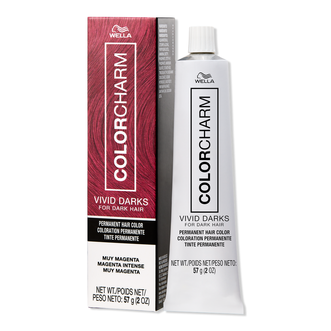 Wella Colorcharm Vivid Darks Permanent Cream Hair Color