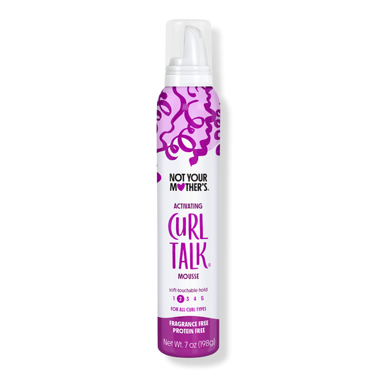 Not Your Mother's Curl Talk Fragrance-Free Curl Activating Hair Mousse
