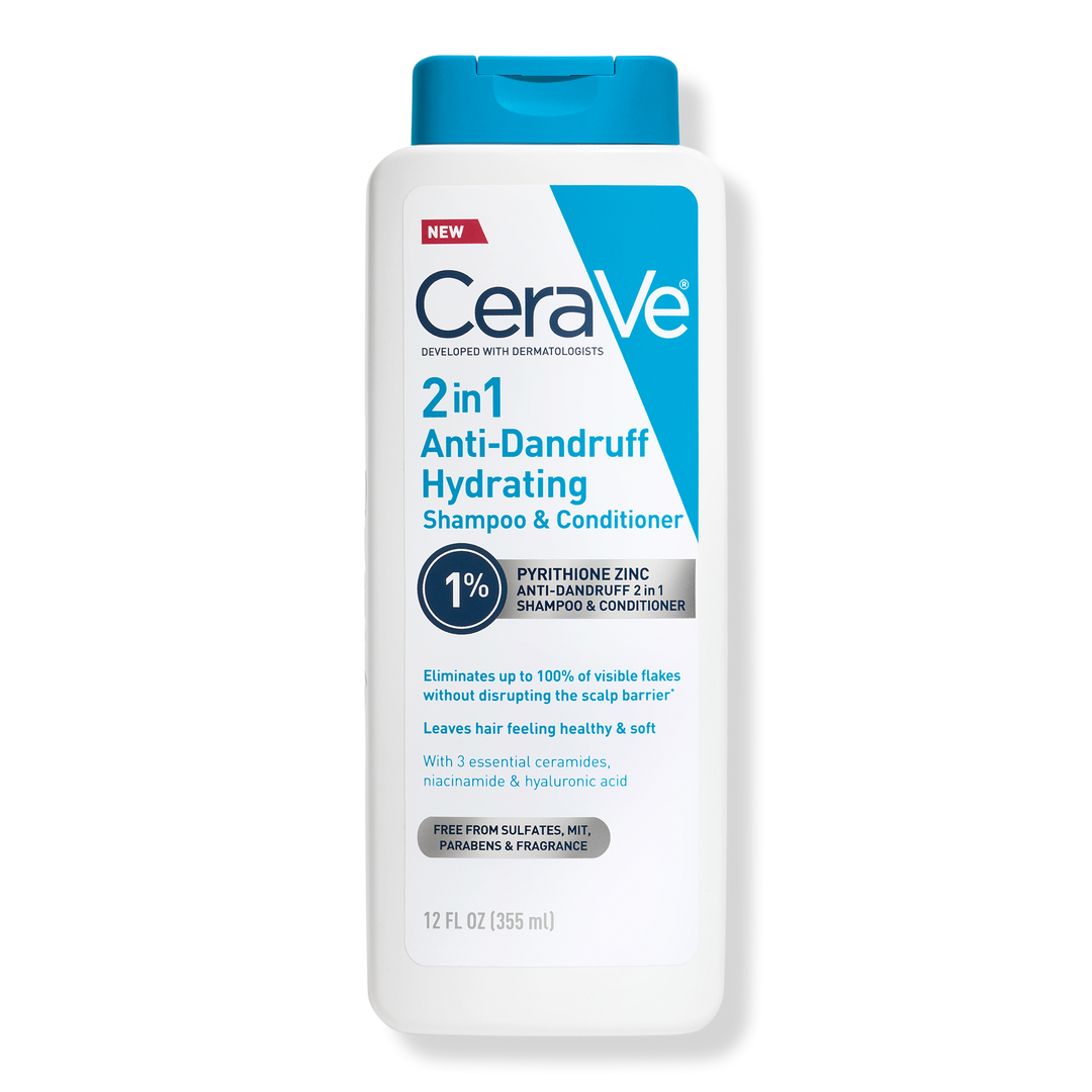 CeraVe 2-in-1 Anti-Dandruff Hydrating Shampoo and Conditioner