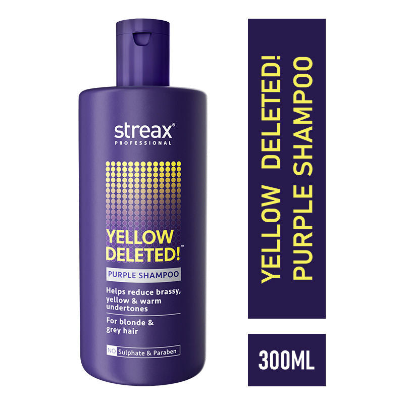 Streax Professional Yellow Deleted Purple Shampoo
