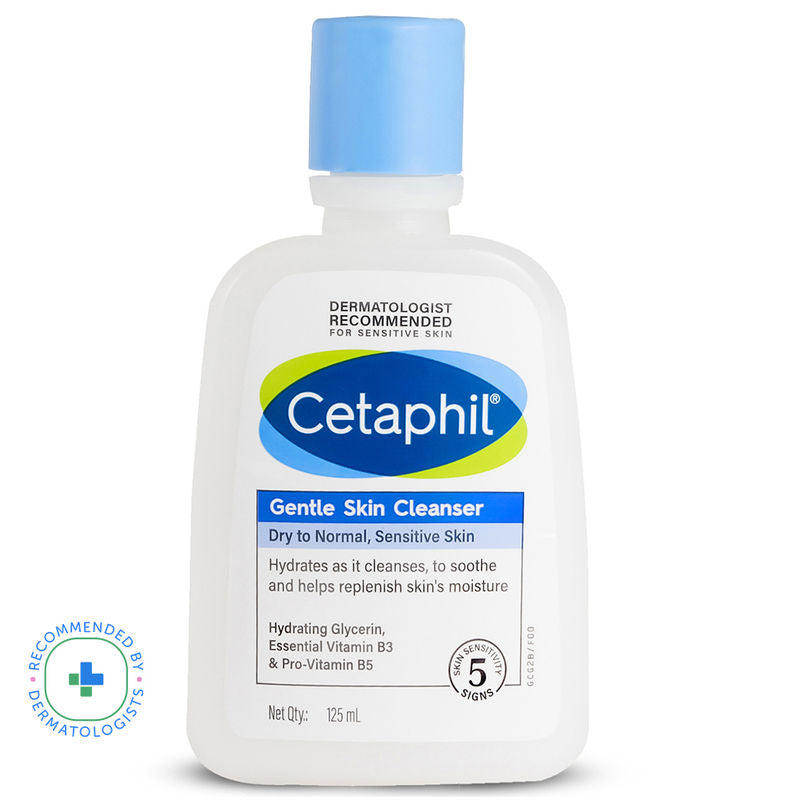 Cetaphil Gentle Skin Cleanser Dry to Normal Skin with Niacinamide Dermatologist Recommended