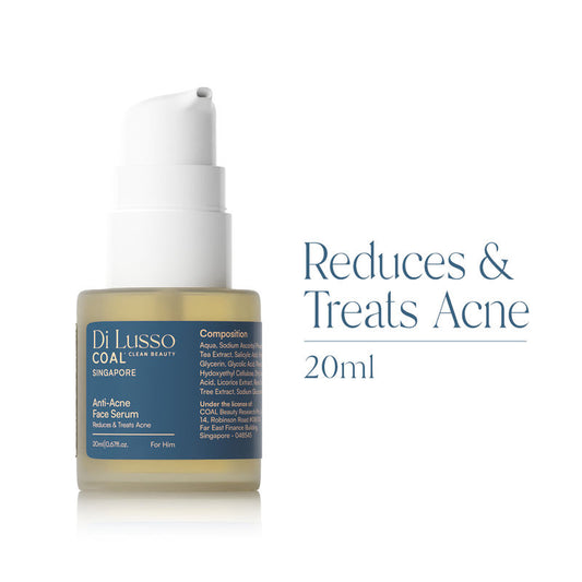 COAL Clean Beauty Anti-Acne Face Serum With Tea Tree Extract Treats, Calms Acne Skin