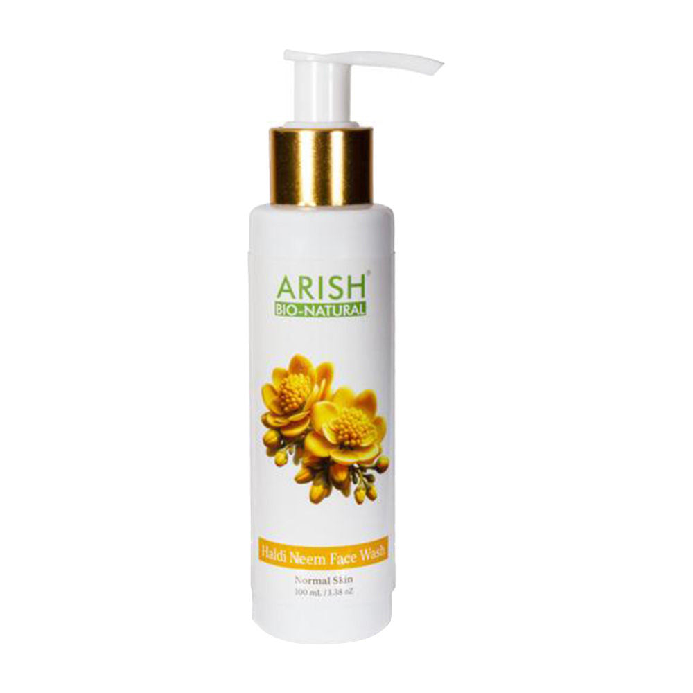 ARISH BIO-NATURAL Haldi Neem Face Wash