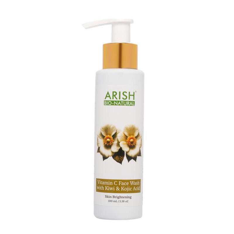 ARISH BIO-NATURAL Vitamin C Face Wash With Kiwi And Kojic Acid