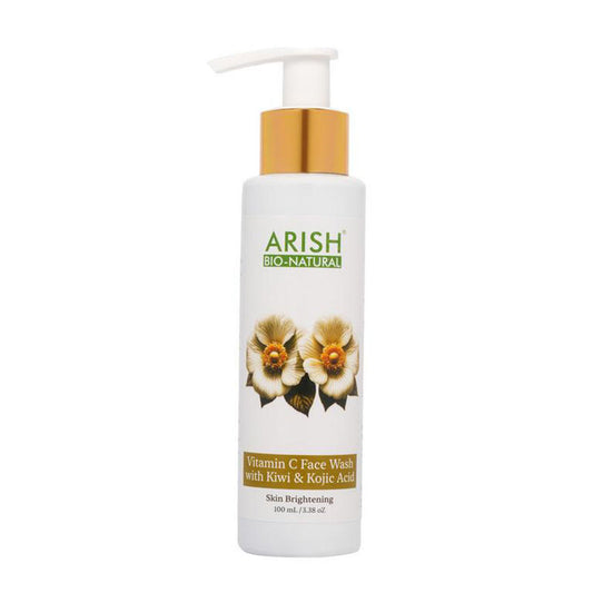 ARISH BIO-NATURAL Vitamin C Face Wash With Kiwi And Kojic Acid