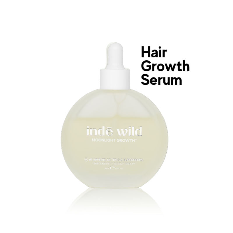 inde wild Moonlight Scalp Serum With Moringa, Bhringraj & Amla For Maintaining Healthy Scalp