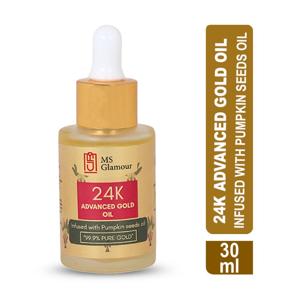MS Glamour 24K Advanced Gold Oil