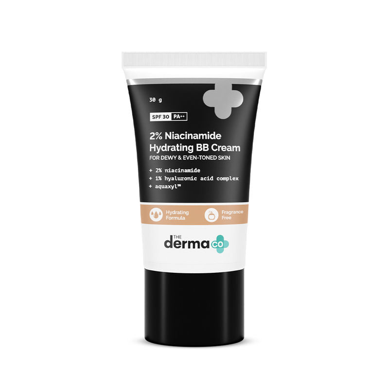 The Derma Co 2% Hydrating BB Cream with Niacinamide and SPF 30 and PA ++
