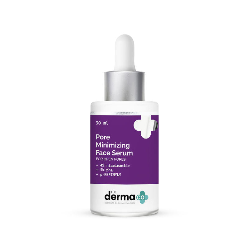 The Derma Co Pore Minimizing Face Serum With 4% Niacinamide, 5% PHA And P-refinyl For Open Pores