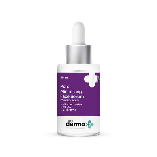 The Derma Co Pore Minimizing Face Serum With 4% Niacinamide, 5% PHA And P-refinyl For Open Pores