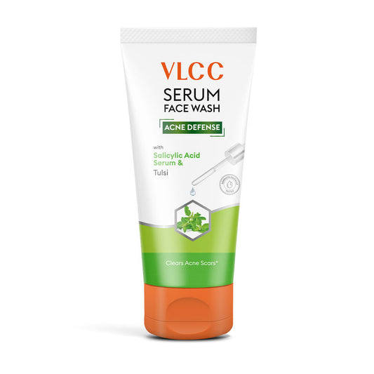 VLCC Acne Defense Serum Face Wash with Salicylic Acid Serum & Tulsi