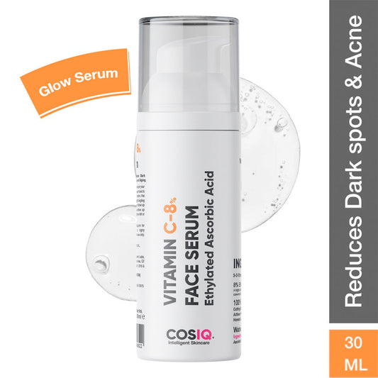Cos-IQ Vitamin C-8% Only 2 Ingredients Face Serum(30ml)