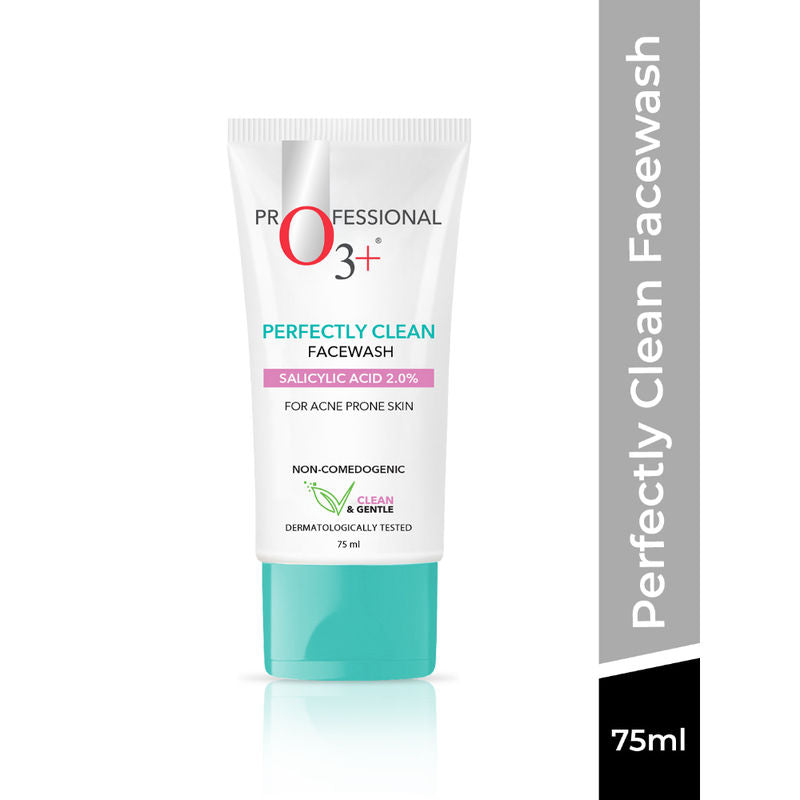 O3+ Salicylic Acid 2% Acne Prone Skin Perfectly Clean Face Wash