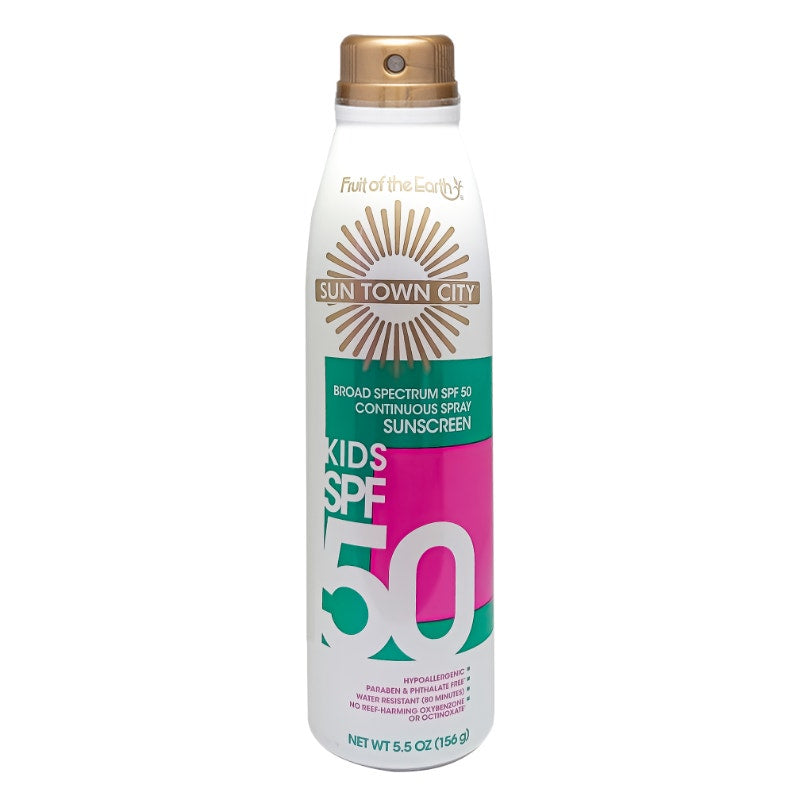 Fote Sun Town City Kids Suncreen Continuous Spray Spf50 156G