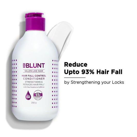 BBlunt Hair Fall Control Conditioner Pea Protein & Caffeine For Strong & Shiny Hair