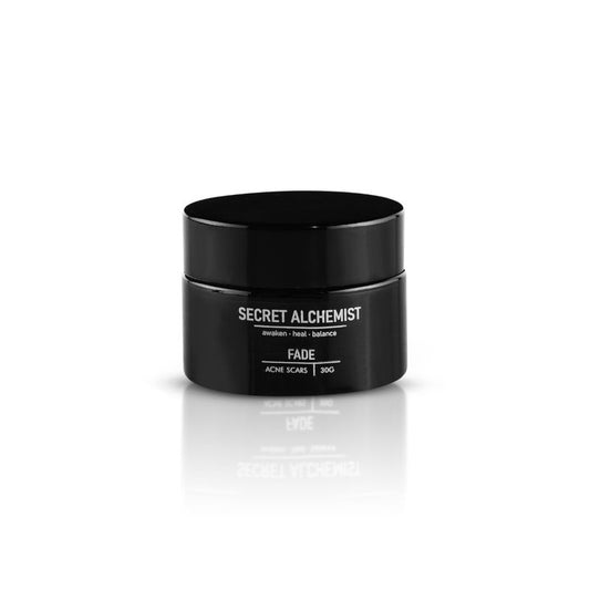 Secret Alchemist Fade Night Gel For Even Skin Tone & Fading Acne Scars With Hyssop & Cucumber Gel.
