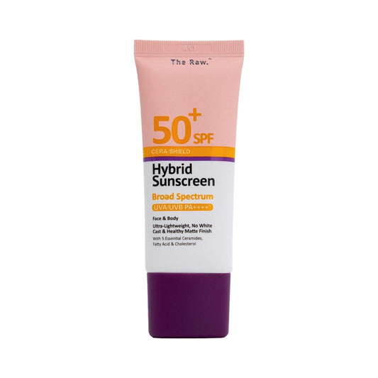 The Raw Hybrid Sunscreen Cera-Shield 50+ Spf 30Ml