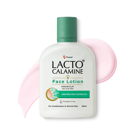 Lacto Calamine Face Moisturizer, Body Lotion with Kaolin for Combination to Normal Skin