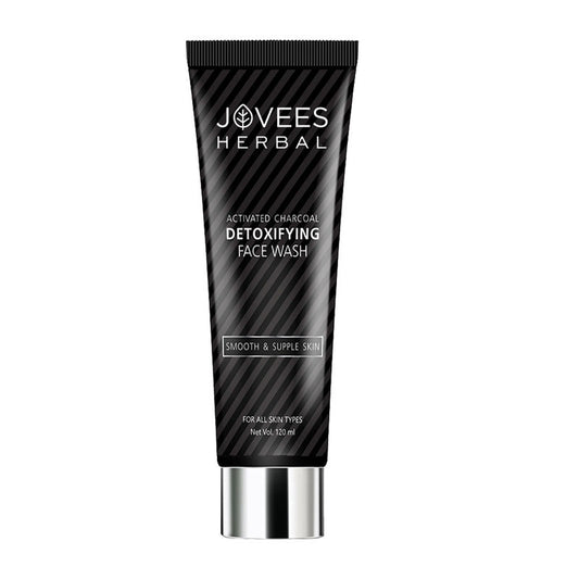 Jovees Activated Charcoal Detoxifying Face Wash Smooth & Supple Skin