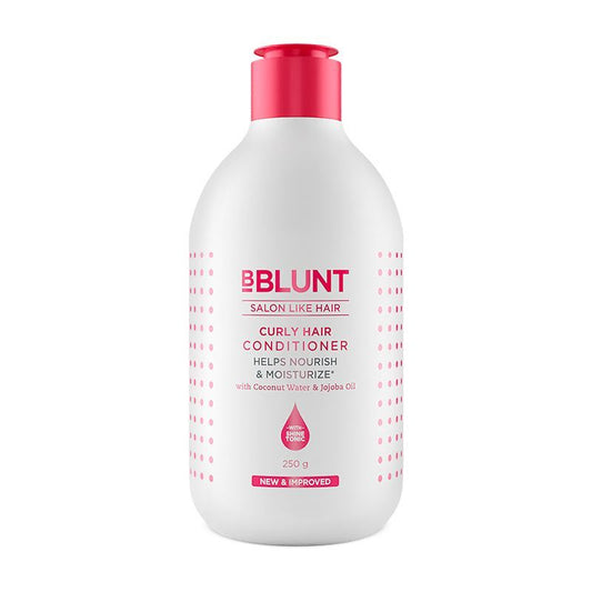 BBlunt Curly Hair Conditioner With Coconut Water & Jojoba Oil For Salon Like Curls At Home
