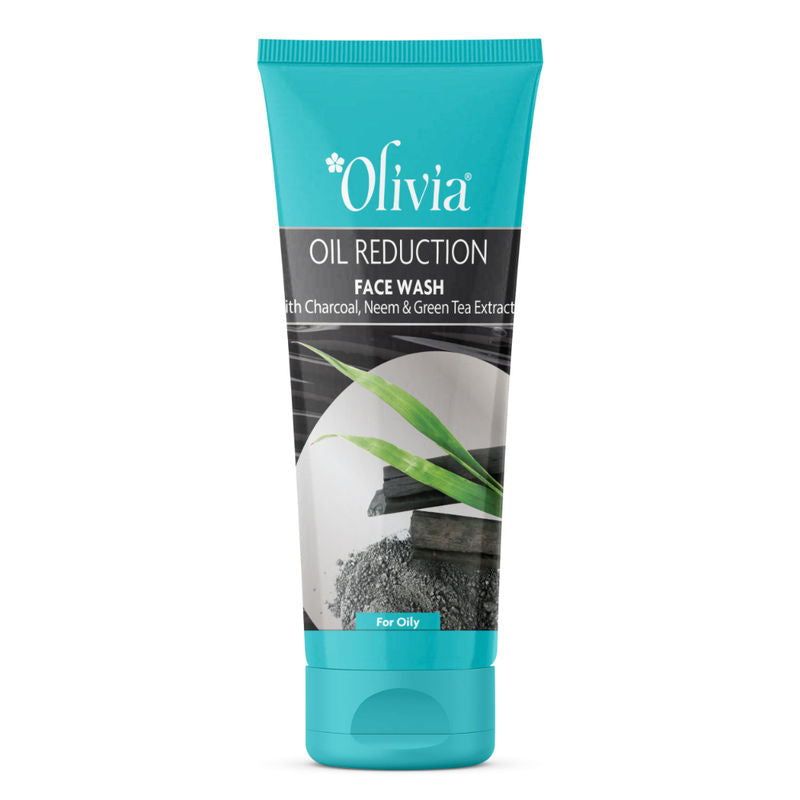 Olivia Oil Reduction Face Wash – Foaming Cleanser for Mattified, Shine-Free Skin