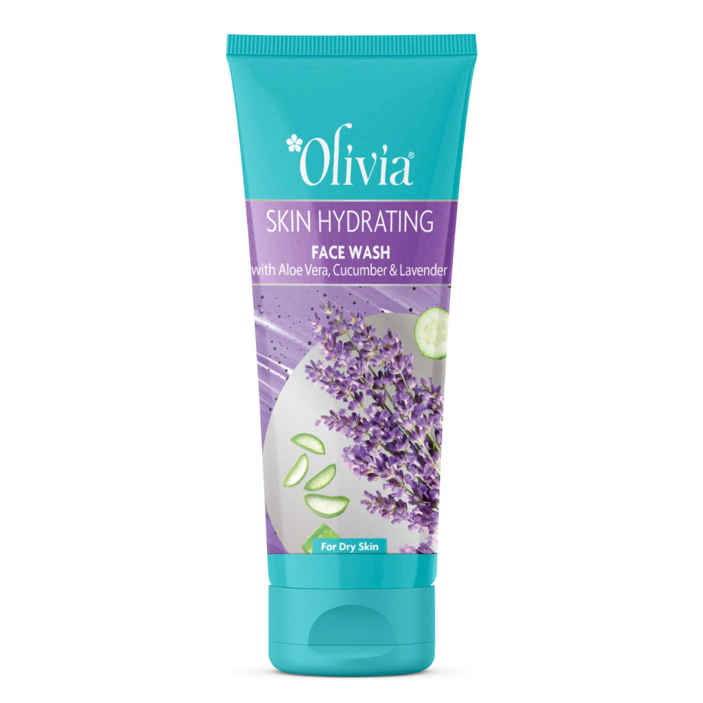 Olivia Skin Hydrating Face Wash – Gentle Face Cleanser for Soft, Moisturized & Supple Skin